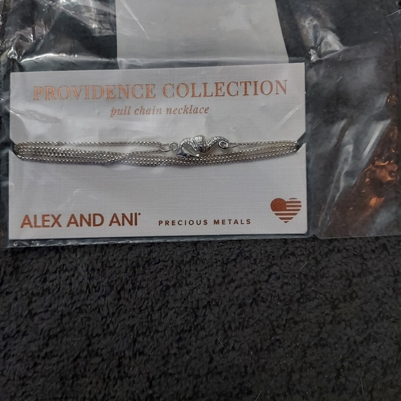 Alex and Ani Jewelry Alex And Ani Seahorse Pull Chain Necklace